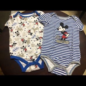 DISNEY MICKEY MOUSE ONESIES